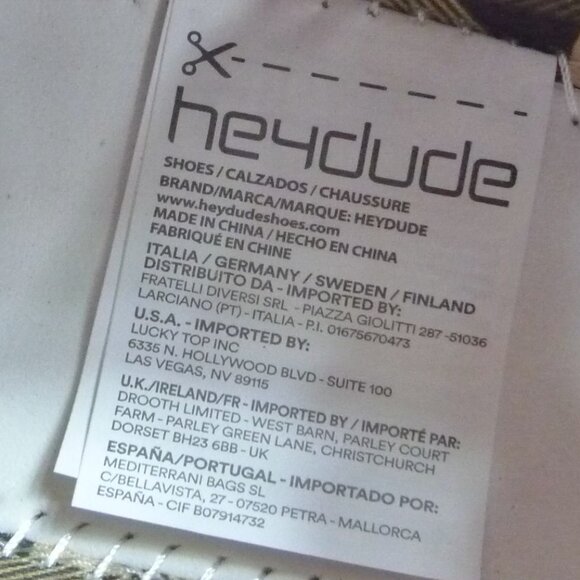 HEY DUDE Wally Shoes Size 9 - Picture 10 of 10